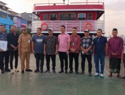 KMP LCT Julia HI Resmi Beroperasi, Berangkat dari Pontianak Hubungkan Teluk Batang