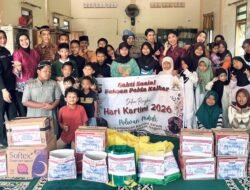 Peringati Hari Kartini, Polwan Polda Kalbar Gelar Bakti Sosial di Panti Yatim Pepabri Pontianak