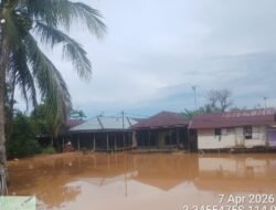 Air Capai 130 Cm, Banjir di Kabupaten Banjar Rendam Permukiman Desa Tanah Abang