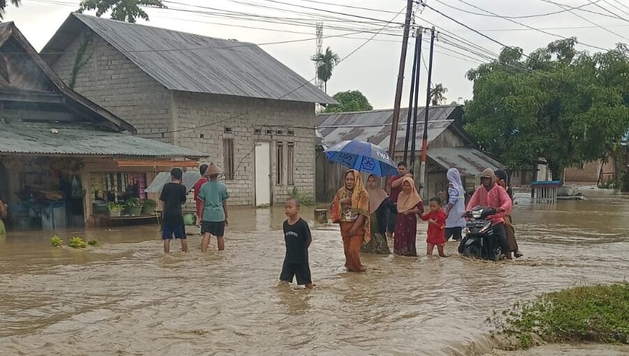 Lokasi terdampak banjir di Kabupaten Donggala, Provinsi Sulawesi Tengah (3/4/2026). (Dok. BPBD Kabupaten Donggala)