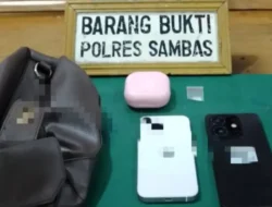 Polres Sambas Tangkap Wanita Pengedar Sabu di Rumah Kos Desa Pendawan