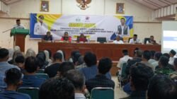Suasana bimbingan teknis bagi ratusan enumerator yang akan bertugas mendata kerusakan rumah warga terdampak bencana alam di Kabupaten Bireuen.