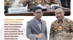 Bupati Ketapang Alexander Wilyo saat menyampaikan paparan terkait urgensi pembentukan Daerah Otonomi Baru (DOB) pada konsultasi publik di Kantor Gubernur Kalbar. (Dok. HO/Faktakalbar.id)