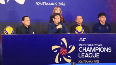 iket AVC Men’s Champions League 2026 di Pontianak resmi dijual mulai 2 April.