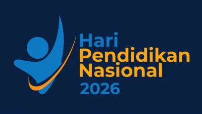 logo Hari Pendidikan Nasional (Hardiknas) tahun 2026 yang diluncurkan oleh Kementerian Pendidikan Dasar dan Menengah.