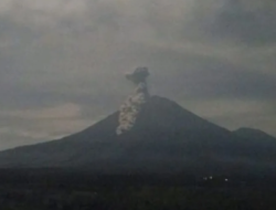 Erupsi Gunung Semeru Disertai Awan Panas 3,5 Km, Warga Diminta Waspada