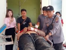 Xenia Tabrak Mio di Depan SPBU Kebadu Sanggau, Pengendara Motor Luka Serius