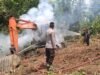 Insiden Excavator Terbakar di Sanggau: Selang Solar Pecah, Alat Berat DLH Hangus di TPA