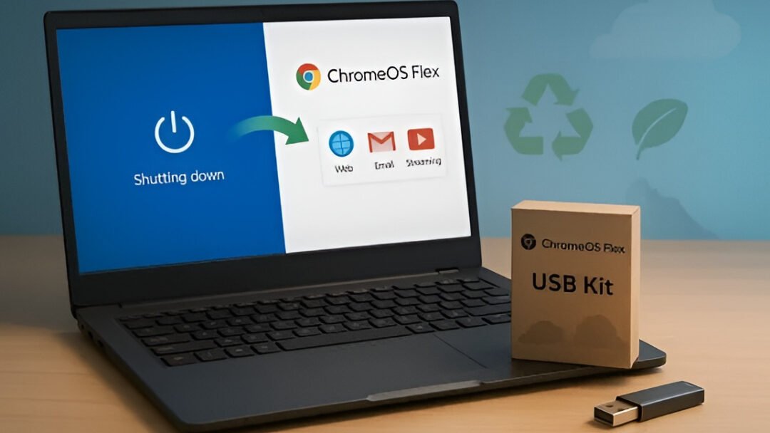 Ilustrasi - Google rilis ChromeOS Flex USB Kit seharga Rp50 ribuan untuk menghidupkan kembali laptop tua. Simak cara instalasi mudah dan kelebihannya secara aktif di sini. (Dok. Ist)