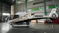 Ilustrasi - Helikopter PK-CFX yang jatuh di kawasan hutan lebat Kecamatan Nanga Taman, Kabupaten Sekadau. (Dok. Ist)