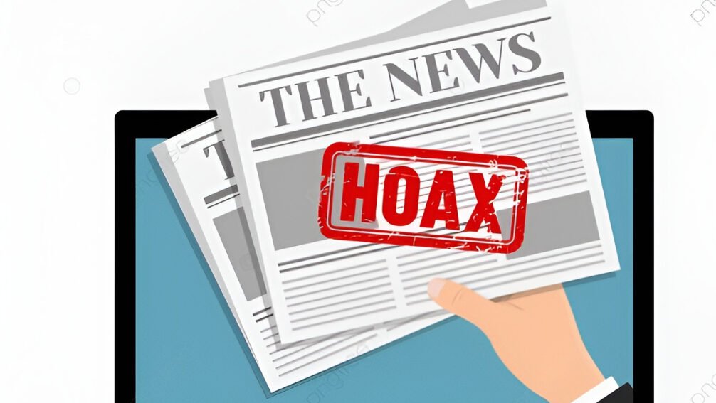 Ilustrasi - Pelajari cara mengenali ciri hoaks dan berita palsu di internet. Gunakan panduan literasi digital ini untuk memverifikasi informasi sebelum membagikannya. (Dok: pngtree)