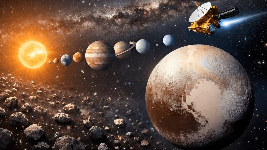 Ilustrasi - Petinggi NASA ngotot mendukung Pluto kembali menjadi planet utama di tata surya kita. Temukan alasan dan bukti ilmiah terbarunya di sini. (Dok. Ist)