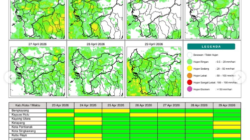 Prakiraan Cuaca Kalimantan Barat 23 April 2026, Waspada Hujan Petir dan Angin Kencang