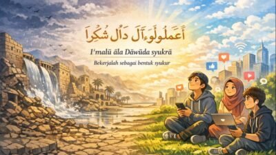 Kajian dan refleksi Surah Saba ingatkan Gen Z dan Alpha tentang ancaman krisis spiritual di tengah kemajuan teknologi yang bisa meruntuhkan peradaban.