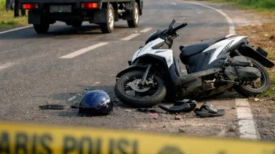 Kecelakaan di Trans Kalimantan, Kubu Raya antara dump truk dan motor pada Minggu (5/4/2026) akibatkan seorang pemuda tewas. Polisi selidiki insiden ini.