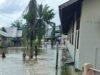 Sungai Ensabal Meluap, Banjir di Parindu Sanggau Rendam Sekolah hingga Jalan Desa