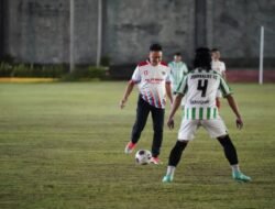 Laga Persahabatan Buka POPDA Pontianak 2026, Duet Edi-Bahasan Sumbang Empat Gol