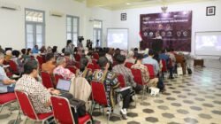 Suasana seminar nasional yang membahas upaya mitigasi dan perlindungan bangunan sejarah dari ancaman bencana alam di Museum Kebangkitan Nasional, Jakarta.