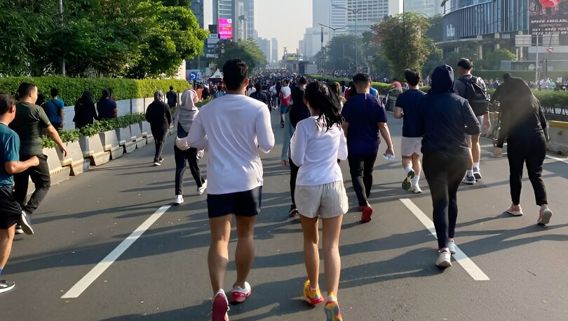 Ilustrasi - Coba metode jalan kaki 6-6-6 untuk turunkan berat badan. Simak aturan main jam 6 pagi dan sore guna bakar lemak dan jaga kesehatan jantung Anda di sini. (Dok. Ist)