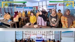 Suasana kegiatan Orientasi Tim Pendamping Keluarga (TPK) se-Kecamatan Air Upas di Aula Kantor Camat Air Upas. (Dok. HO/Faktakalbar.id)