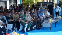 Pangdam XII/Tanjungpura Mayjen TNI Novi Rubadi Sugito saat menghadiri Apel Kesiapsiagaan Penanggulangan Bencana Karhutla Nasional di Kantor Gubernur Kalbar.