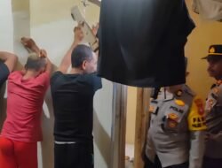 Antisipasi Barang Terlarang, Wakapolsek Pimpin Razia Ruang Tahanan Polsek Pontianak Timur