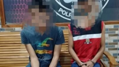 Satresnarkoba Polres Sambas menangkap dua pengedar sabu di Sambas pada Senin (6/4/2026).
