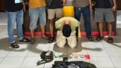 Terduga pelaku pencurian dengan kekerasan yang berhasil diamankan oleh jajaran kepolisian Polres Sambas. (Dok. Ist)