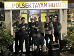 Bobol Gereja Demi Judi Online, Pelaku Pencuri Speaker Diringkus Polsek Tayan Hulu