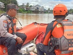 Pencarian Kakek Hilang di Sungai Cina Melawi Diperluas 5 Kilometer, Korban Belum Ditemukan
