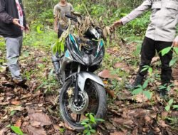 Seminggu Raib, Motor Hilang di Kapuas Hulu Ditemukan Terbengkalai di Kebun Warga
