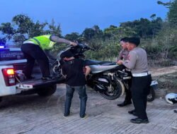 Polisi Amankan Tiga Pelajar Terlibat Balap Liar di Sekadau