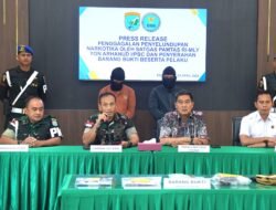 Kodam XII/Tpr Limpahkan Dua Tersangka Kasus Narkoba Asal Bengkayang ke BNNP Kalbar