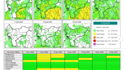 Awal Pekan Didominasi Hujan, Ini Prakiraan Cuaca Kalimantan Barat Senin 13 April 2026