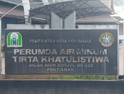 Pipa Bocor di Jalan Yam Sabran, Distribusi Air PDAM Wilayah Ambawang Terhenti Sementara