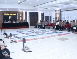 Polda Kalbar Gelar Tactical Floor Game Matangkan Pengamanan May Day 2026 di Pontianak