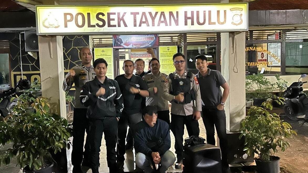 "Polsek Tayan Hulu bekuk pelaku pencurian sound system Gereja Santo Yosep dalam 24 jam. Hasil curian diduga digunakan untuk narkoba dan judi online."