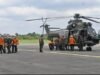 Proses Evakuasi Korban Jatuhnya Helikopter PK-CFX di Sekadau