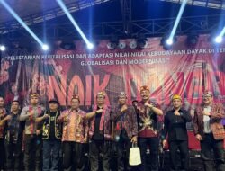 Ribuan Warga Tiga Kabupaten Padati Desa Lingga, Naik Dango ke-41 Jadi Benteng Pelestarian Budaya