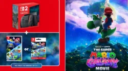 Tampilan unit konsol generasi terbaru yang ditawarkan dalam paket pembelian khusus bersama dengan game Super Mario Galaxy edisi terbatas.