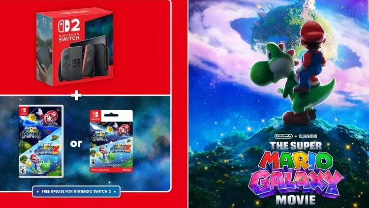 Tampilan unit konsol generasi terbaru yang ditawarkan dalam paket pembelian khusus bersama dengan game Super Mario Galaxy edisi terbatas.