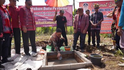 Rumah Radakng Samilik bakal jadi ikon wisata baru di Pontianak Utara. Wali Kota Edi Kamtono sebut bangunan ini dukung pelestarian budaya & pariwisata. (Dok: Pemkot Pontianak)