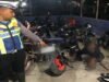 Satlantas Polres Sekadau Amankan 12 Motor dalam Razia Knalpot Brong
