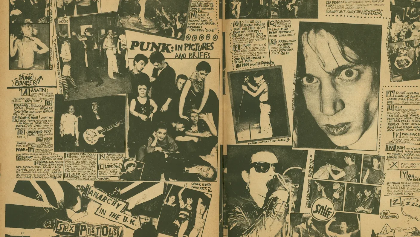 "Di balik jaket kulit dan rambut mohawk, punk menyimpan sejarah panjang. Simak asal mula tren anak punk dari gerakan perlawanan hingga menjadi subkultur global."