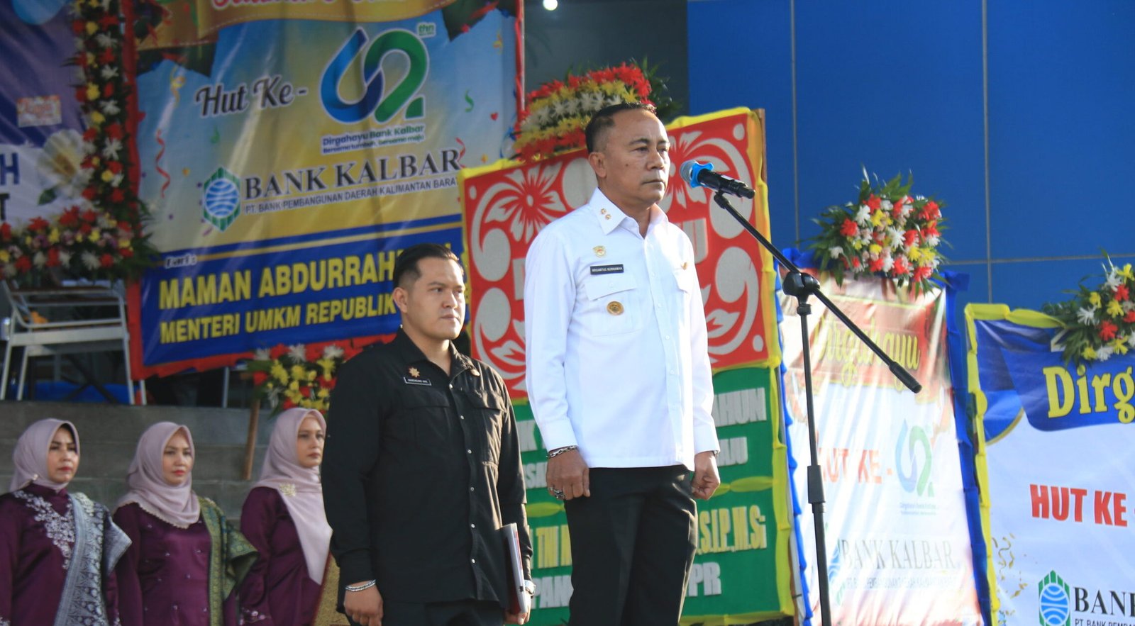 "Peringatan HUT ke-62 Bank Kalbar di Pontianak menjadi momentum bagi Pemprov Kalbar selaku pemegang saham untuk mengevaluasi kinerja dan menetapkan target digitalisasi."