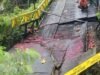 Jalan dan Jembatan Muara Gaduh Rusak Akibat Longsor di Sekadau Hilir