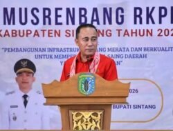 Viral Keluhan Jalan Rusak di Sintang, Wagub Kalbar Singgung Perbandingan Luas Wilayah dan APBD