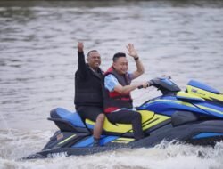 Edi Jajal Jetski di Sungai Kapuas, Dorong Potensi Wisata Air