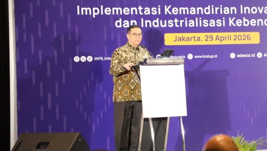 Wamen Bappenas saat memberikan arahan dalam acara seminar nasional Road to ADEXCO 2026 yang berlangsung di Jakarta.