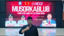 "Zulkarnaen terpilih sebagai Ketua KONI Kubu Raya yang baru usai meraih 27 suara di Musorkab. Ia memikul target berat untuk mendongkrak prestasi di Porprov 2026."